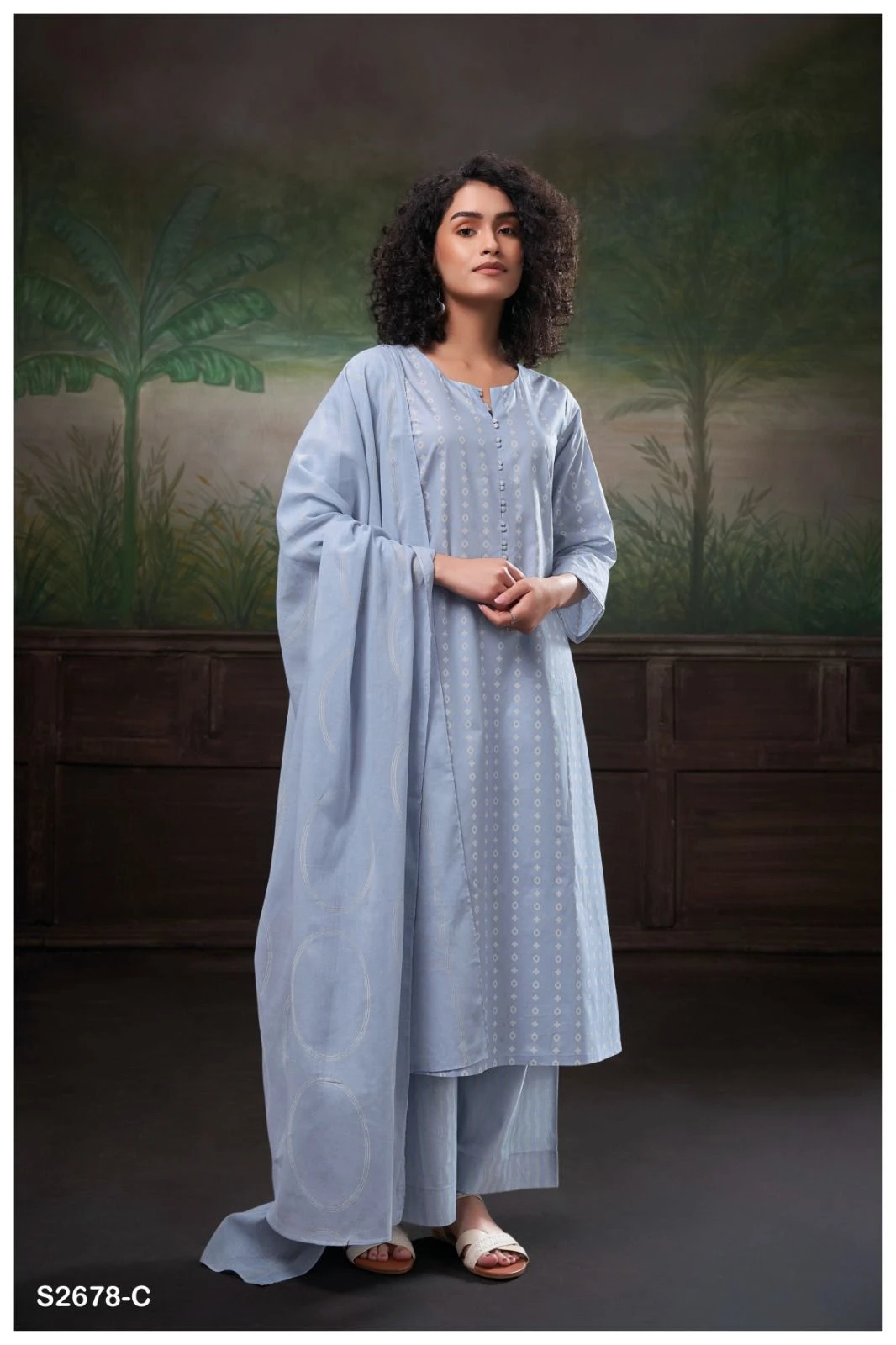 Ganga Shivika 2678 Premium Cotton Printed Wholesale Fancy Printed Salwar Suit Catalog — Wholesale Salwar Suits, Ganga wholesale from Surat - Gallery Image 3